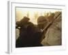 American Soldiers of 7th Marines Landing on the Beaches of Cape Batangan During the Vietnam War-Paul Schutzer-Framed Photographic Print