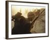 American Soldiers of 7th Marines Landing on the Beaches of Cape Batangan During the Vietnam War-Paul Schutzer-Framed Photographic Print