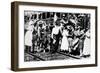 American Soldiers of the 62nd Regiment Kiss the Girls Goodbye as They Leave for Europe, August 1917-American Photographer-Framed Photographic Print