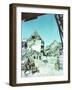 American Soldiers of the First Infantry Division Watching as the Citizens of Osterode Return-null-Framed Photographic Print