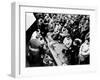 American Soldiers Receive the Blessings of Their Church-null-Framed Premium Photographic Print