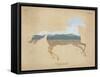 American Southwest Horse Distressed-Wild Apple Portfolio-Framed Stretched Canvas