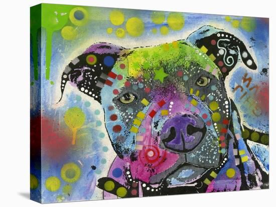 American Staffordshire Terrier-Dean Russo-Stretched Canvas