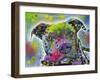 American Staffordshire Terrier-Dean Russo-Framed Giclee Print