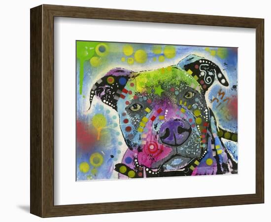 American Staffordshire Terrier-Dean Russo-Framed Giclee Print