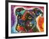 American Staffordshire Terrier-Dean Russo-Framed Giclee Print