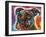 American Staffordshire Terrier-Dean Russo-Framed Giclee Print