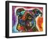 American Staffordshire Terrier-Dean Russo-Framed Giclee Print