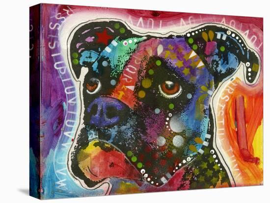 American Staffordshire Terrier-Dean Russo-Stretched Canvas