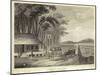 American Stage Wagon Leaving a Tavern, Ca. 1800-null-Mounted Art Print