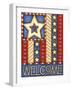 American Star Welcome-Cathy Horvath-Buchanan-Framed Giclee Print