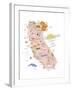 American State - Cali-Clara Wells-Framed Giclee Print