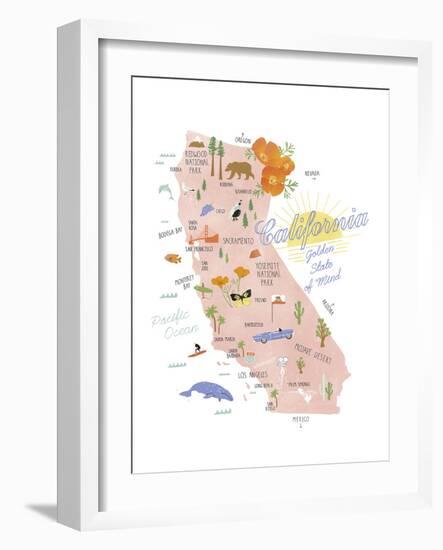 American State - Cali-Clara Wells-Framed Giclee Print