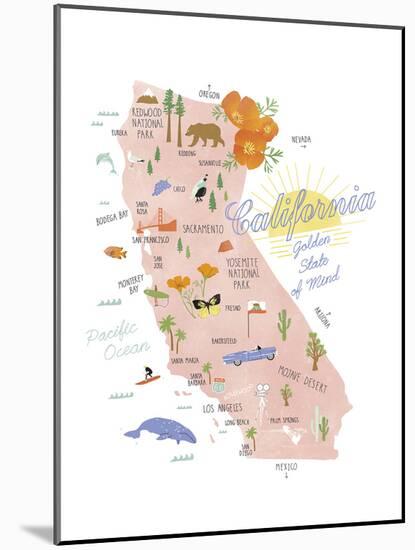 American State - Cali-Clara Wells-Mounted Giclee Print