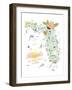 American State - Florida-Clara Wells-Framed Giclee Print