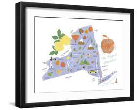 American State - NYC-Clara Wells-Framed Giclee Print