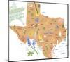 American State - Texas-Clara Wells-Mounted Giclee Print