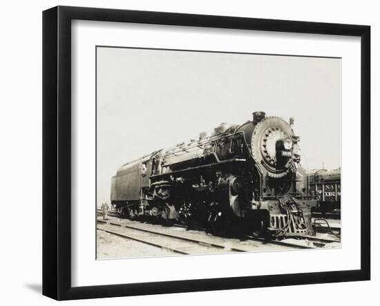 American Steam Engine-null-Framed Photographic Print