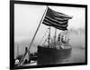 American Steamship 1920s-null-Framed Art Print