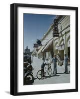 American Streets: Cottonwood Falls, Kansas-Fritz Goro-Framed Photographic Print