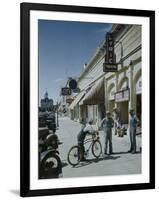 American Streets: Cottonwood Falls, Kansas-Fritz Goro-Framed Photographic Print