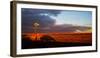 American-style windmill at farm, Kansas, USA-null-Framed Photographic Print