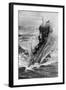 American Submarine 'Preparedness' at Full Speed, First World War, 1914-1918-null-Framed Giclee Print