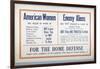 American Suffrage Poster-David J. Frent-Framed Photographic Print