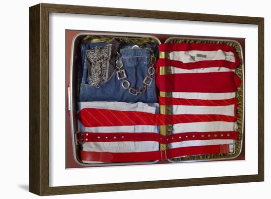 American Suitcase-Roderick E. Stevens-Framed Giclee Print