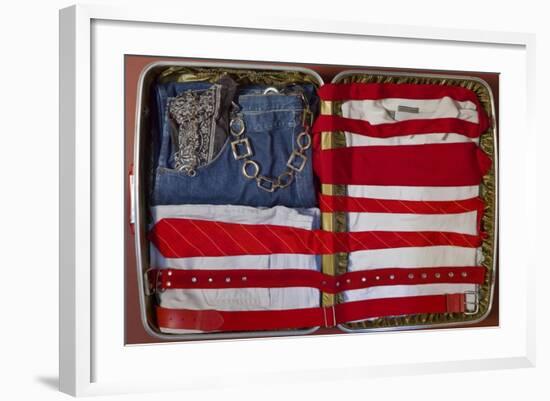 American Suitcase-Roderick E. Stevens-Framed Giclee Print