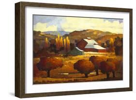 American Suite III-Max Hayslette-Framed Giclee Print