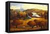 American Suite III-Max Hayslette-Framed Stretched Canvas