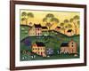 American Sunshine Country Farm-Cheryl Bartley-Framed Giclee Print