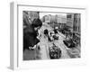 American Tanks at the Friedrichstrasse Checkpoint Crossing Through the Berlin Wall-null-Framed Photo