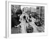 American Tanks at the Friedrichstrasse Checkpoint Crossing Through the Berlin Wall-null-Framed Photo