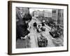 American Tanks at the Friedrichstrasse Checkpoint Crossing Through the Berlin Wall-null-Framed Photo
