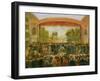 American Theatre, Bowery, New York, Depicting the 57th Night of Mr T.D. Jim Crow Rice (1808-60)…-null-Framed Giclee Print
