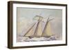 American Topsail Schooner, 1825-John Rogers-Framed Giclee Print