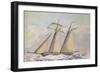 American Topsail Schooner, 1825-John Rogers-Framed Giclee Print