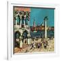 "American Tourists in Venice," June 10, 1961-Amos Sewell-Framed Giclee Print