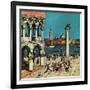 "American Tourists in Venice," June 10, 1961-Amos Sewell-Framed Giclee Print