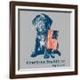 American Tradition-Dog is Good-Framed Art Print
