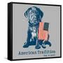 American Tradition-Dog is Good-Framed Stretched Canvas