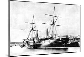 American Transatlantic Steamship, Arago, 1856-null-Mounted Giclee Print
