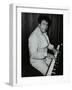 American Trombonist and Teacher Phil Wilson Playing the Piano, London, 1985-Denis Williams-Framed Photographic Print