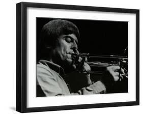 American Trombonist Bill Watrous Playing at the Forum Theatre, Hatfield, Hertfordshire, 1982-Denis Williams-Framed Photographic Print