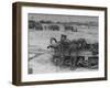 American Troops During Campaign to Liberate Caen During WWII-null-Framed Photographic Print