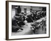 American Troops Feeding Pigeons-Associated Newspapers-Framed Photo