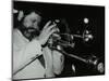 American Trumpeter Bobby Shew Performing at the Bell, Codicote, Hertfordshire, 19 May 1985-Denis Williams-Mounted Photographic Print