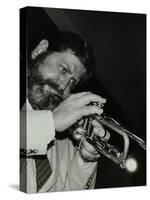 American Trumpeter Bobby Shew Playing at the Bell, Codicote, Hertfordshire, 19 May 1985-Denis Williams-Stretched Canvas